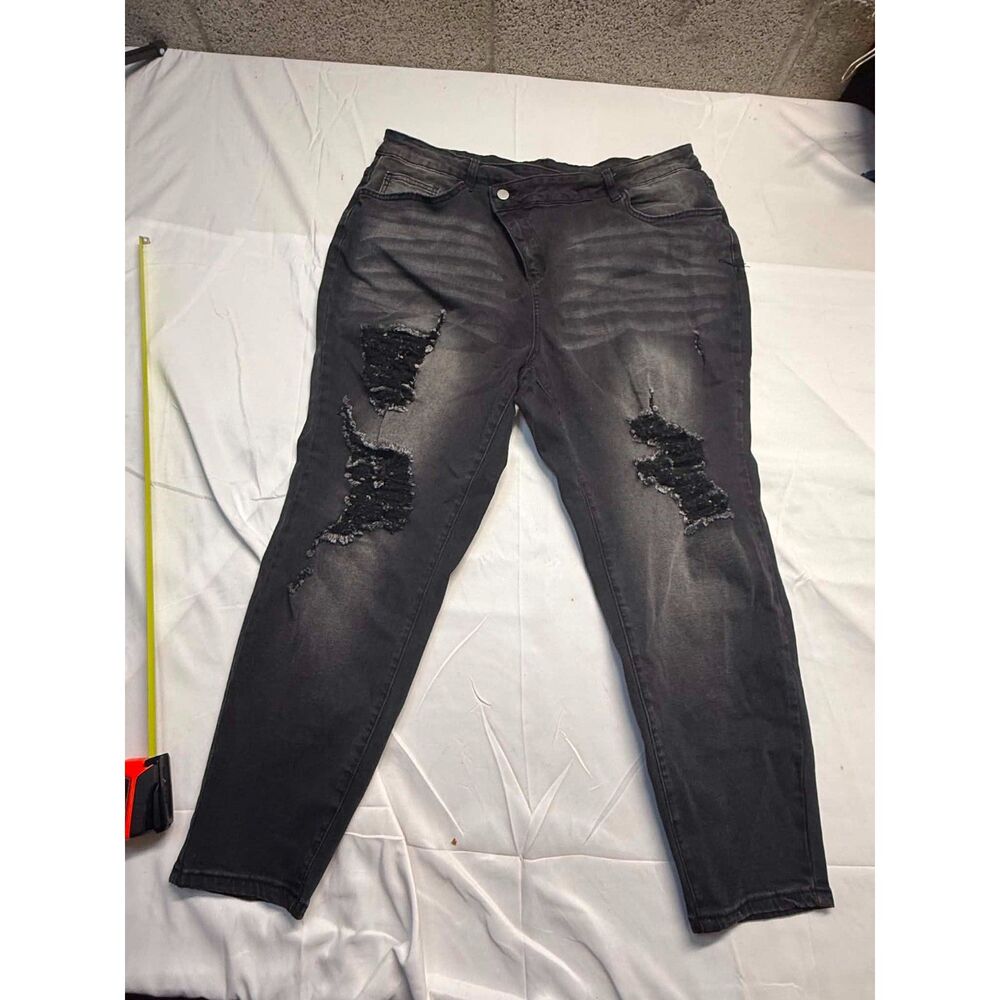 unbranded black womans 3xl jeans